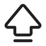 Keyboard Shift Uppercase SVG Icon